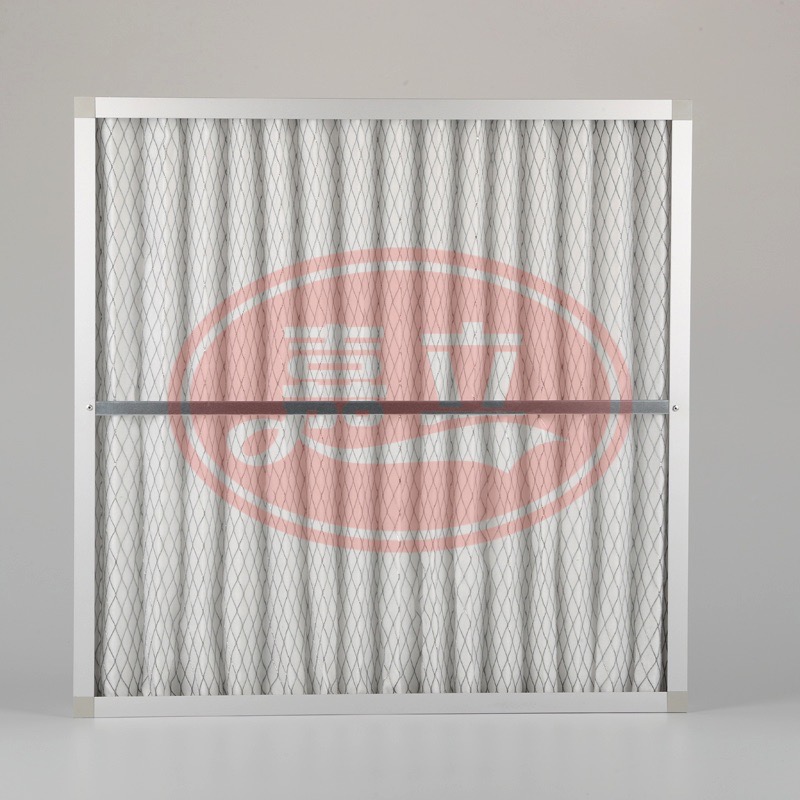 涞源折叠网覆网棉初效板式过滤器