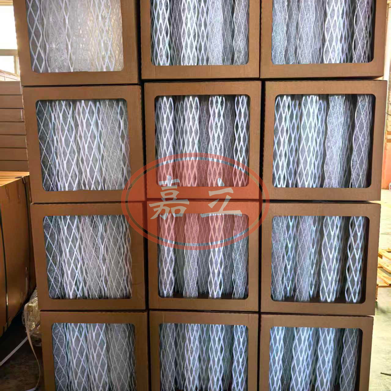 涞源3D柱型漆雾过滤收集器