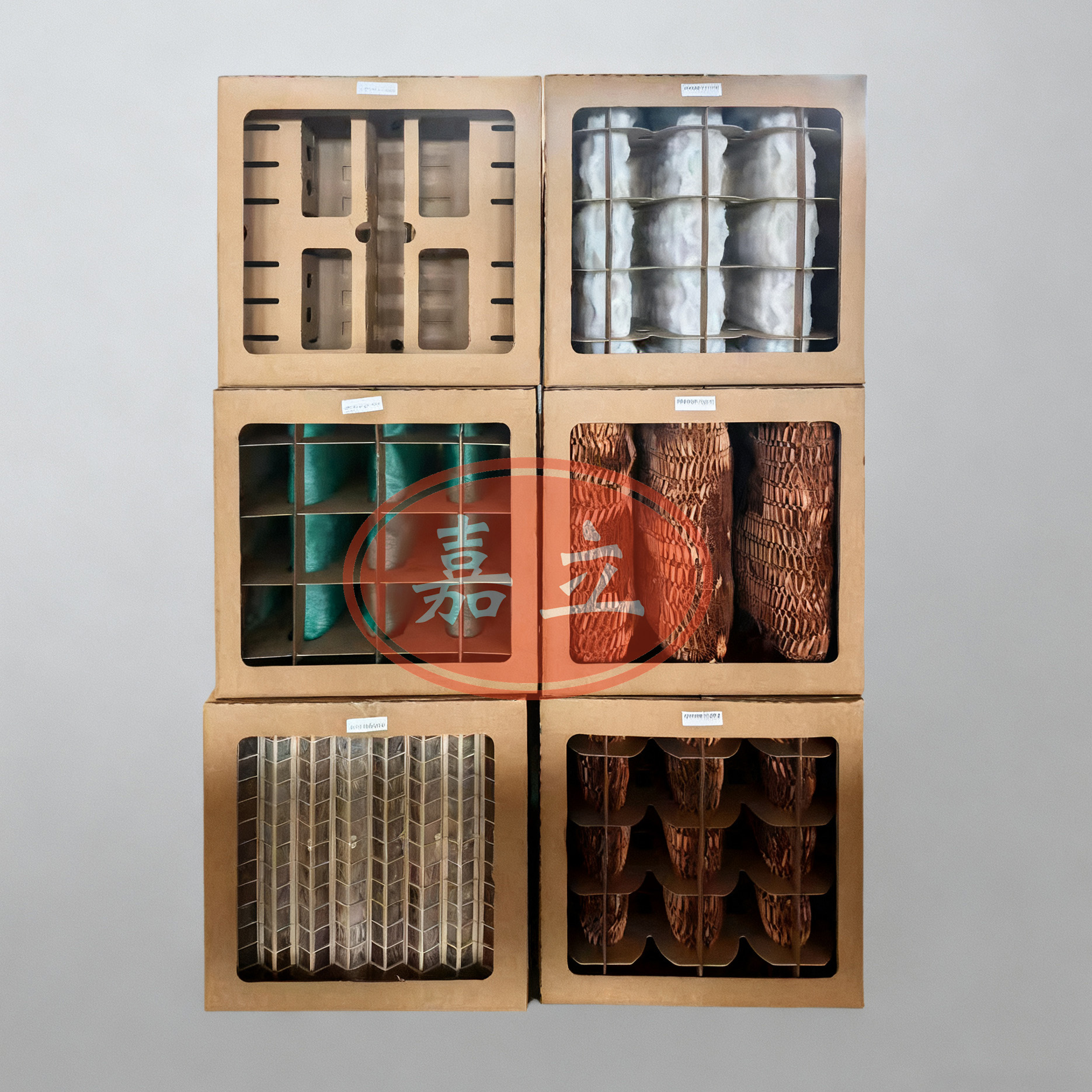 涞源纸盒式漆雾过滤纸箱